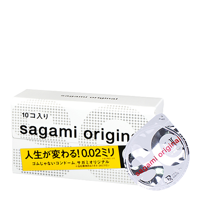 [Sagami] 사가미 오리지널 0.02 슬림콘돔 L (10p) > 콘돔 - 주식회사 너움